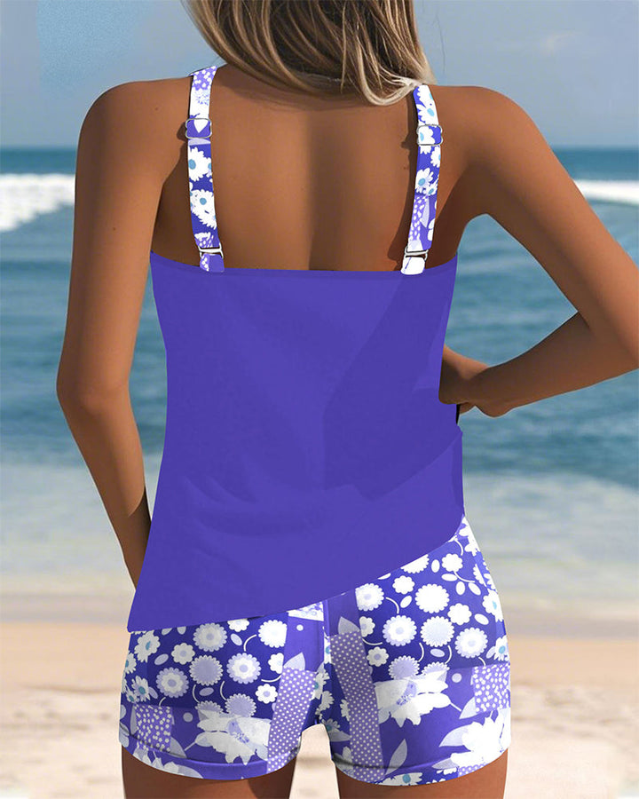Macy | Floral Swimsuit Set