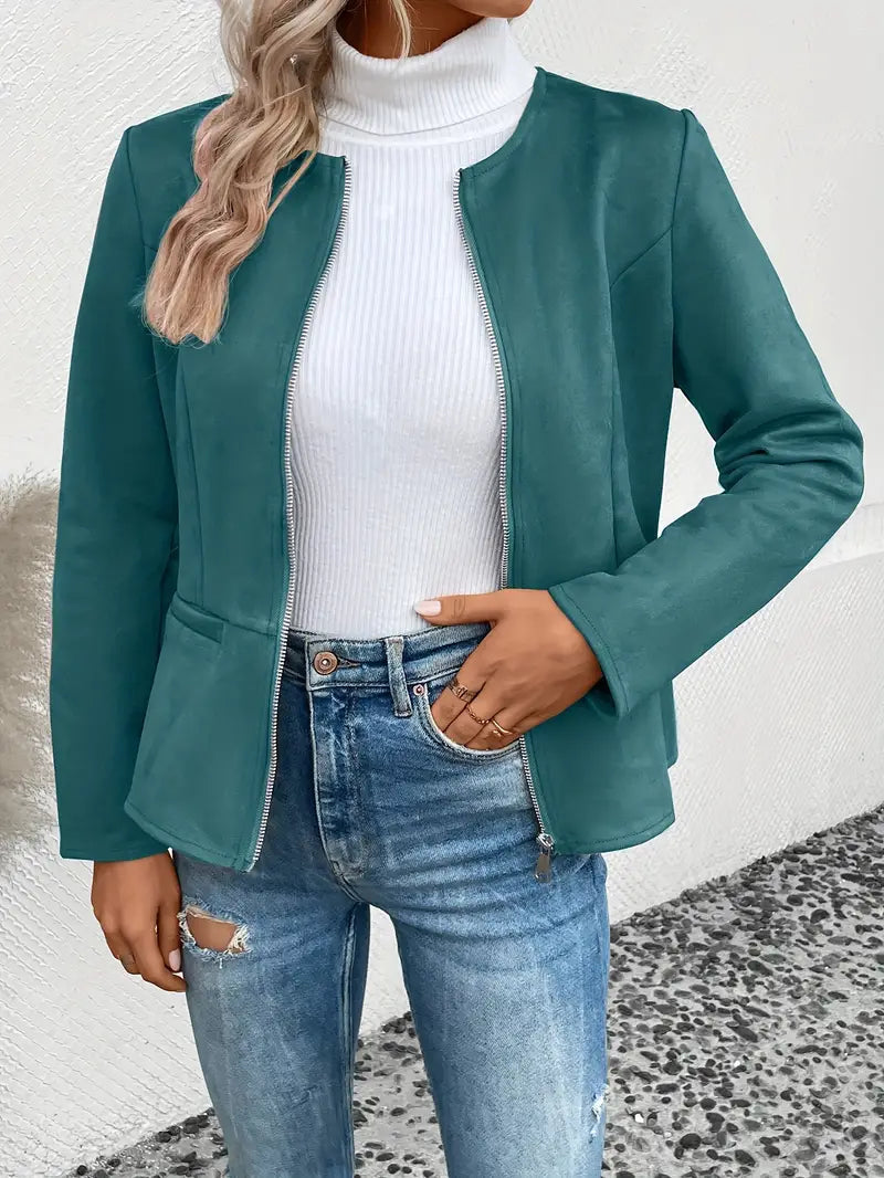 Roxanne | Jacket with Zipper