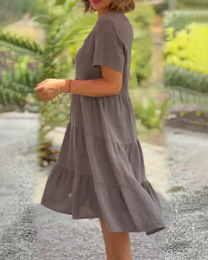 Brittany | Casual Summer V-neck Dress