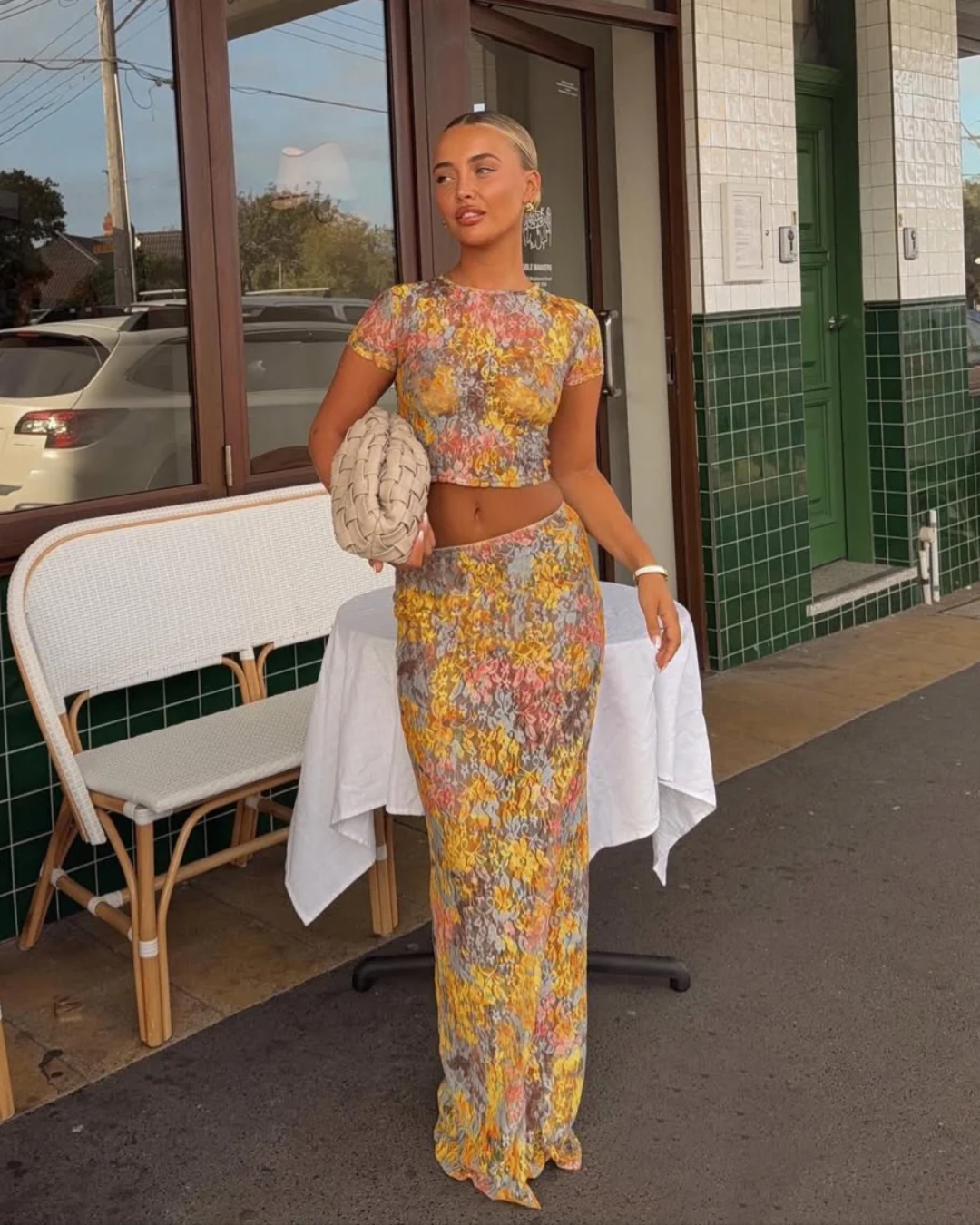 Blessy | Two-Piece Floral Set