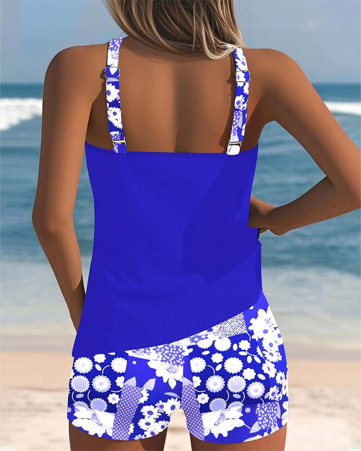 Macy | Floral Swimsuit Set