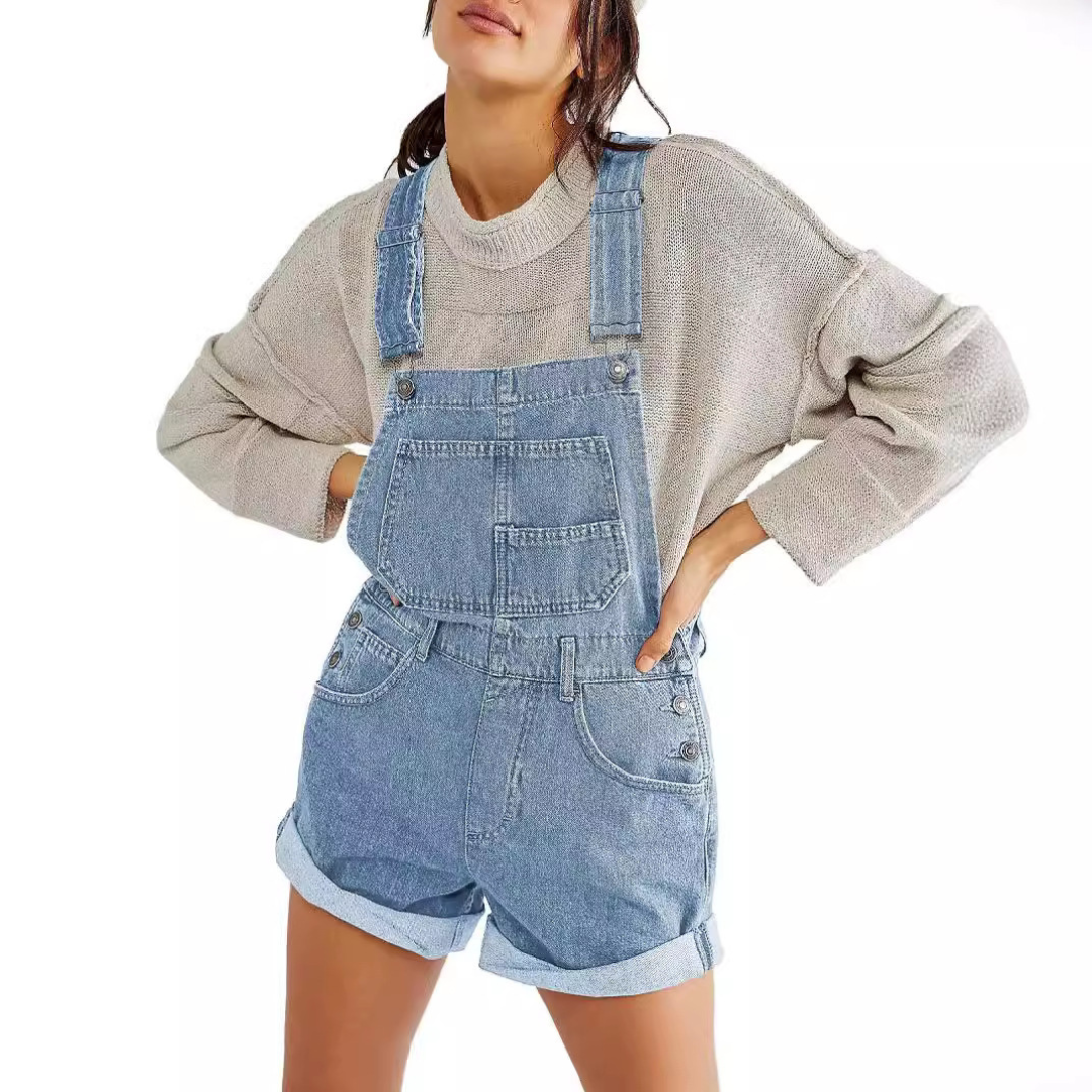 Kaycee | Vintage Overall Shorts