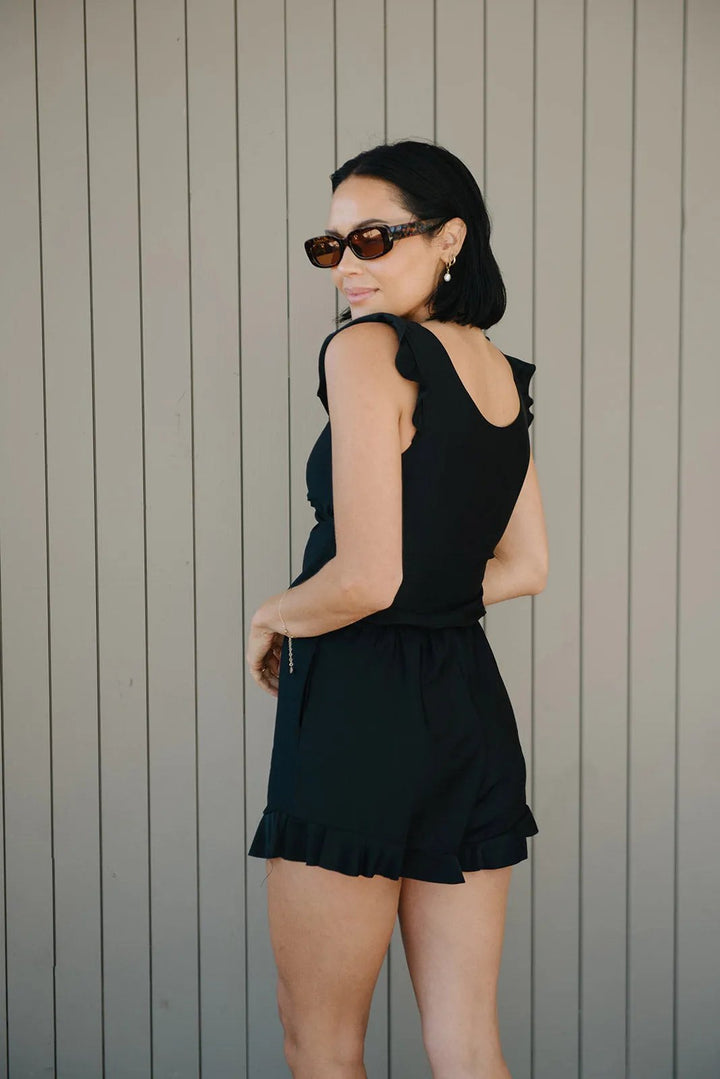 Shenna | Ruffle V-Neck Swimsuit