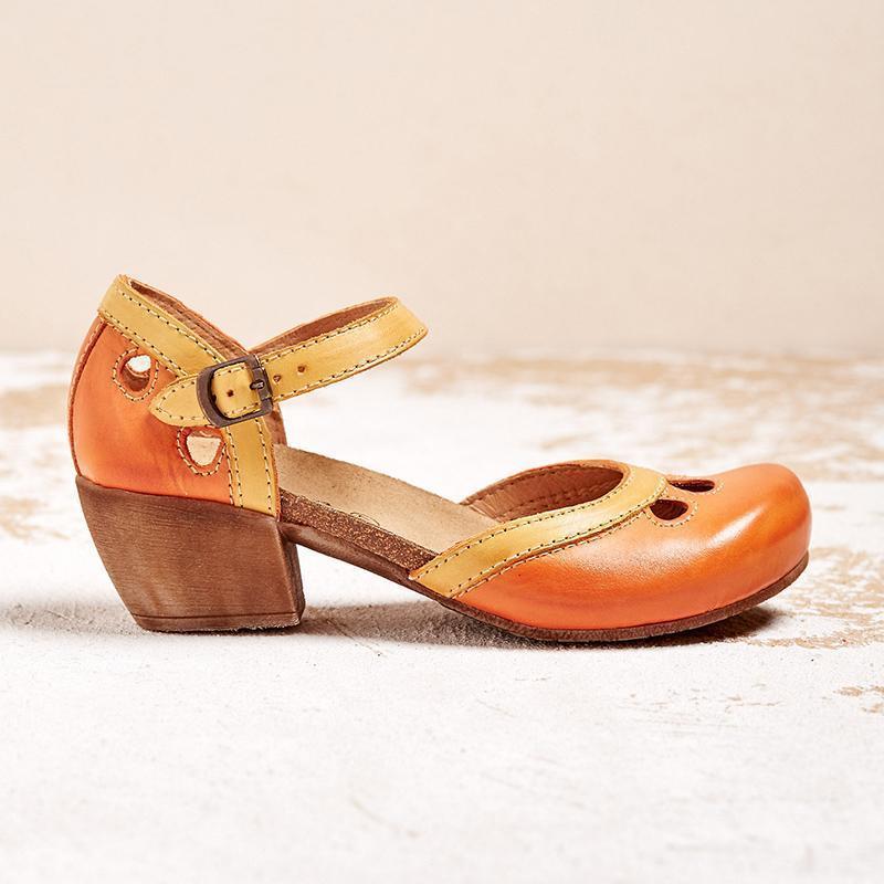 Colette | Orthopedic sandals with low heels