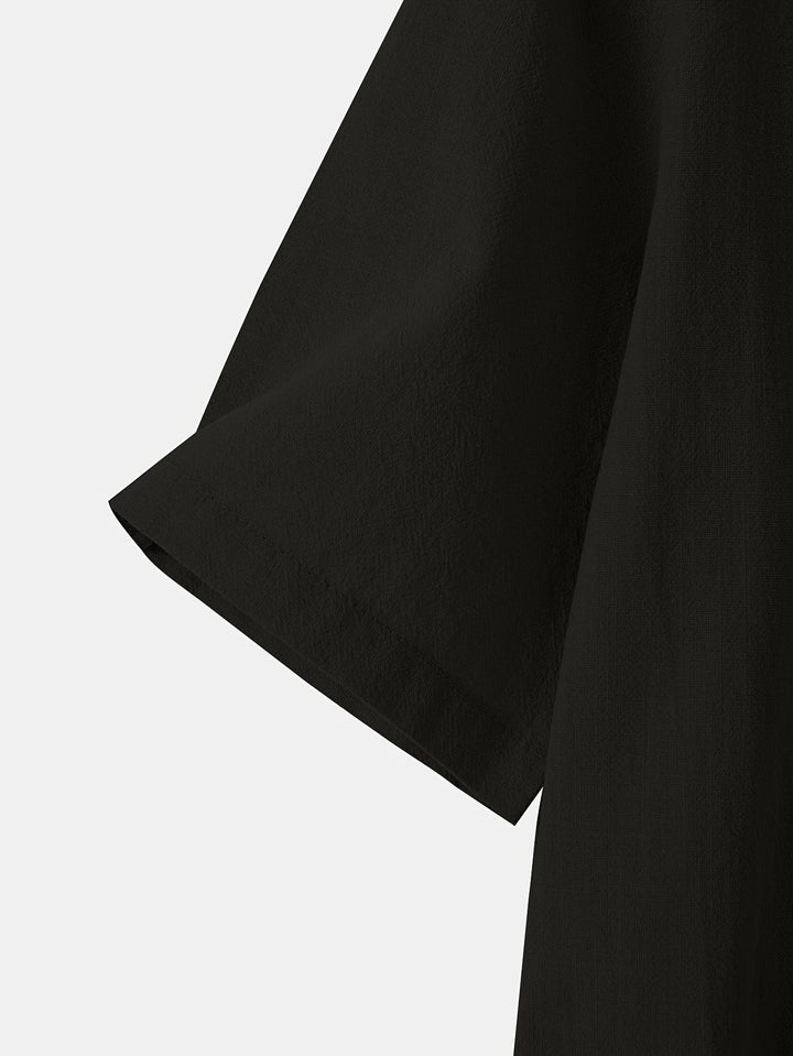 Jocelyne | Button Detail V-Neck Blouse