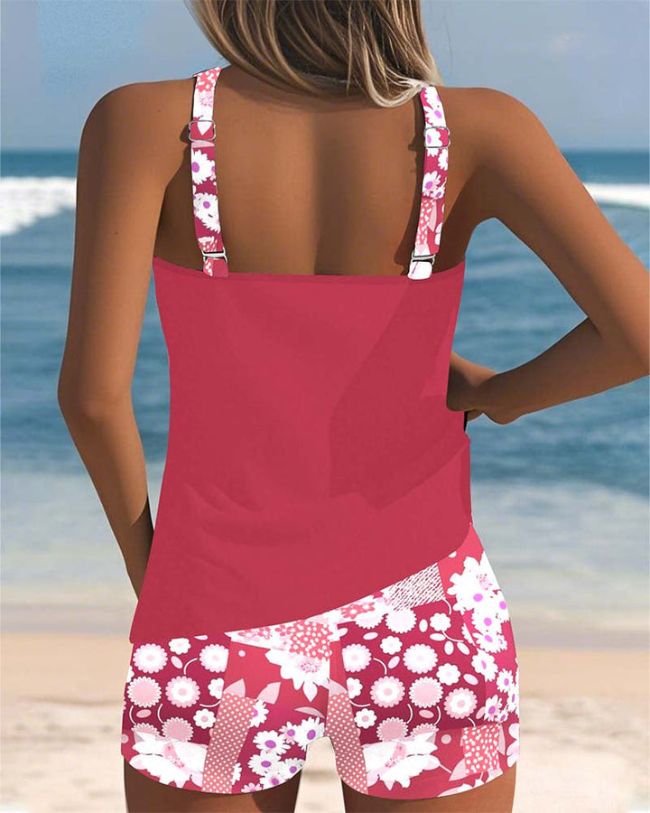 Macy | Floral Swimsuit Set