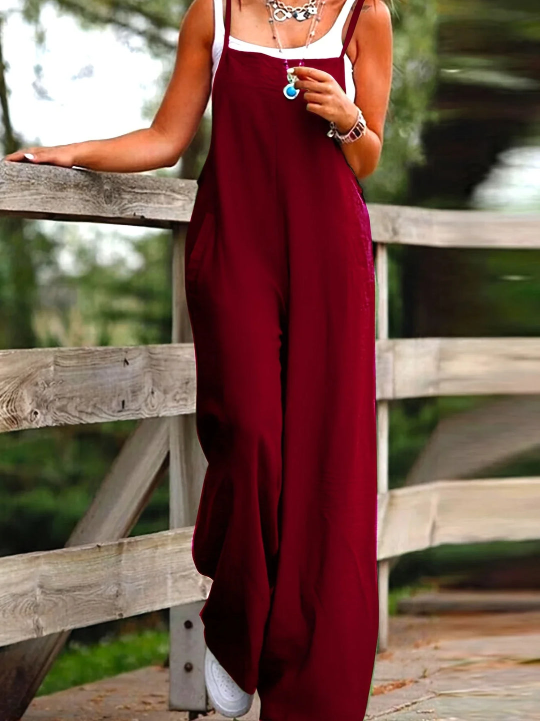 Taryn | Casual Solid Jumpsuit