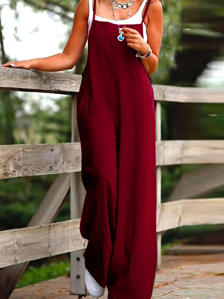 Taryn | Casual Solid Jumpsuit