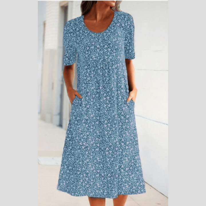 Winny | Stylish Midi Dress With Floral Print