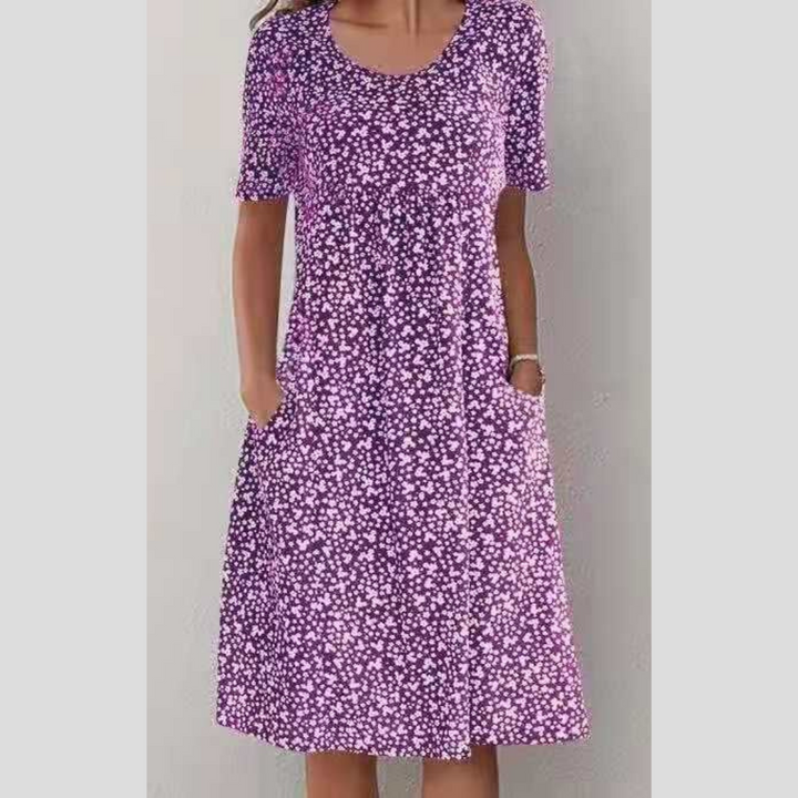 Winny | Stylish Midi Dress With Floral Print
