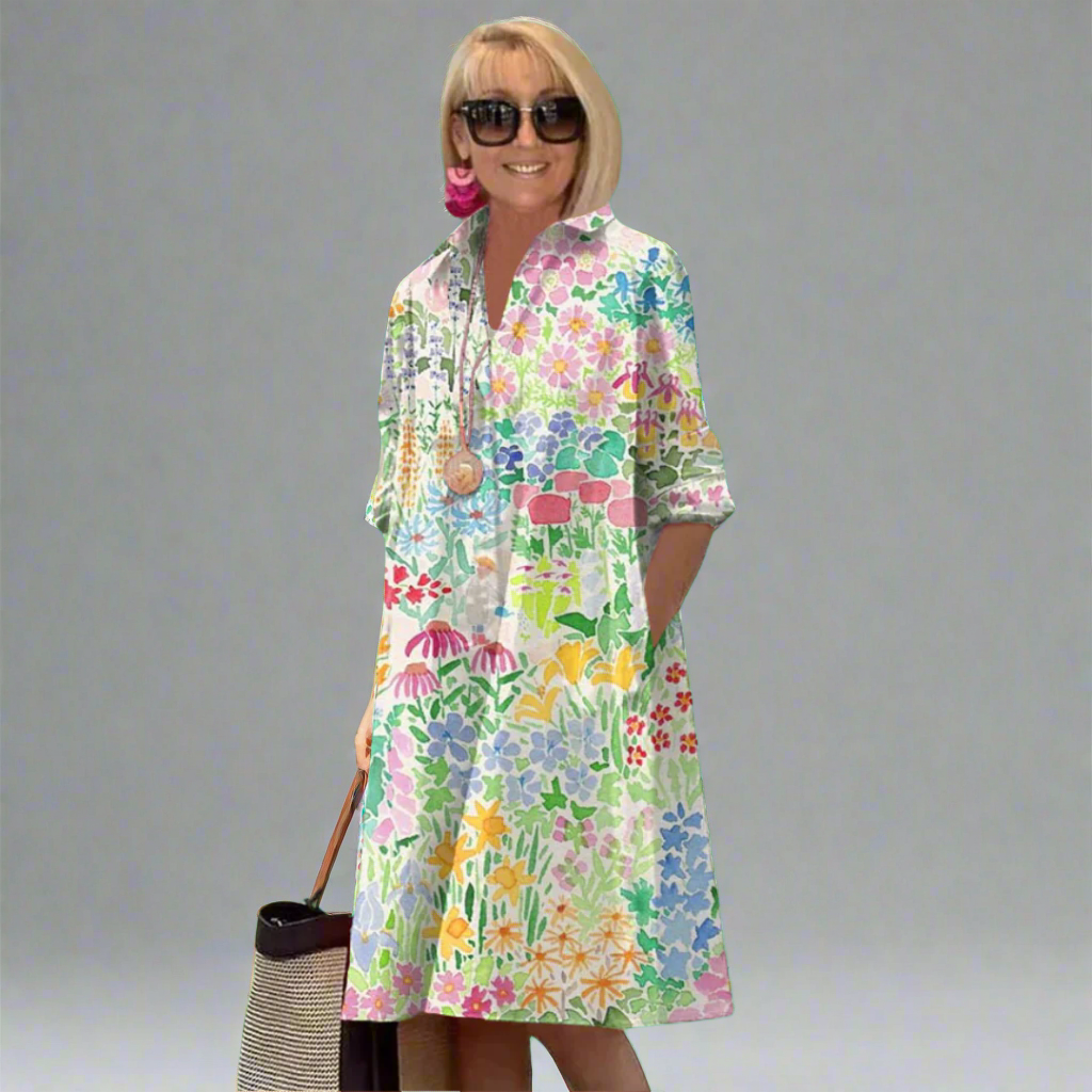 Kathlyn | Printed Casual Dress