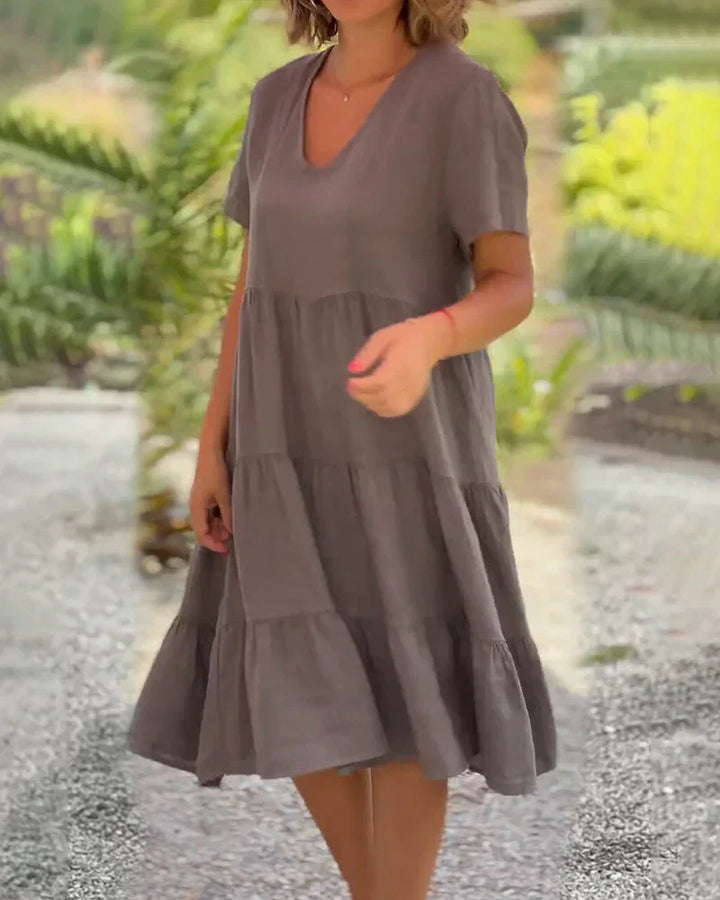 Brittany | Casual Summer V-neck Dress