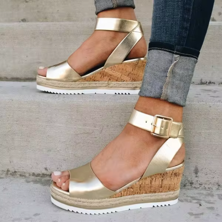 Delyn | Stylish Wedge Sandals