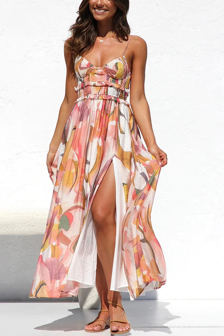 Deborah | Flowy Printed Dress