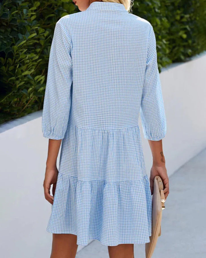 Vale | Summer Plaid Dress
