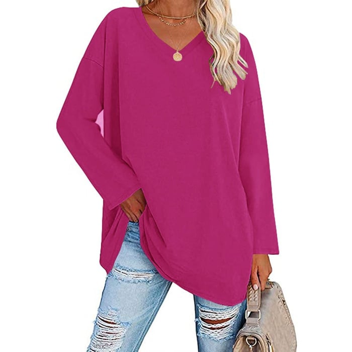 Shireen | V-Neck Long Sleeve Top