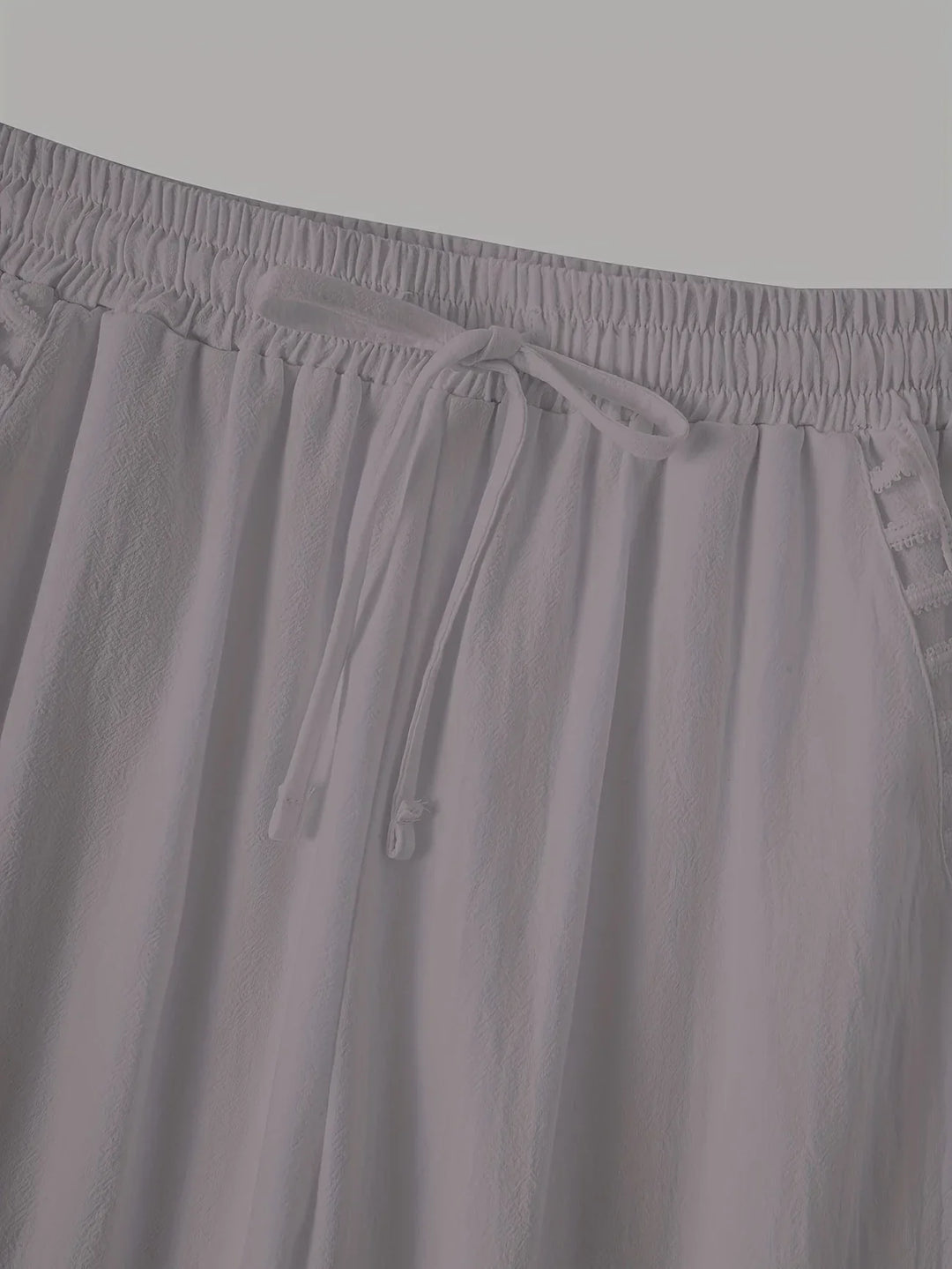 Hazel | Hollow Out Trim Pants