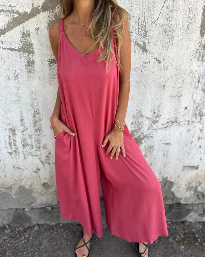 Tanya | Casual Solid Jumpsuit