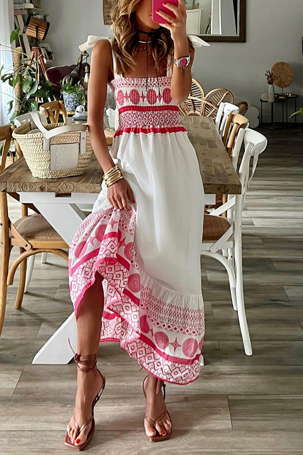 Leah | Bohemian Summer Maxi Dress
