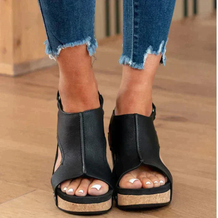 Yula | Stylish Wedge Sandals
