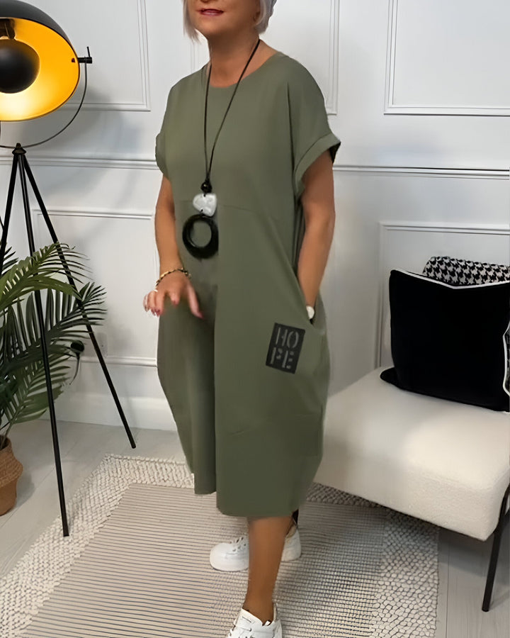 Laura | Solid Comfortable Dress
