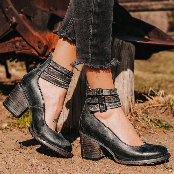 Natalia | Stylish Strap Wedge Sandals