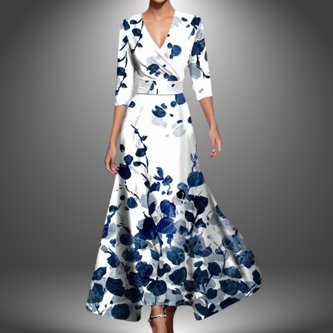 Nora | Printed Wrap Dress