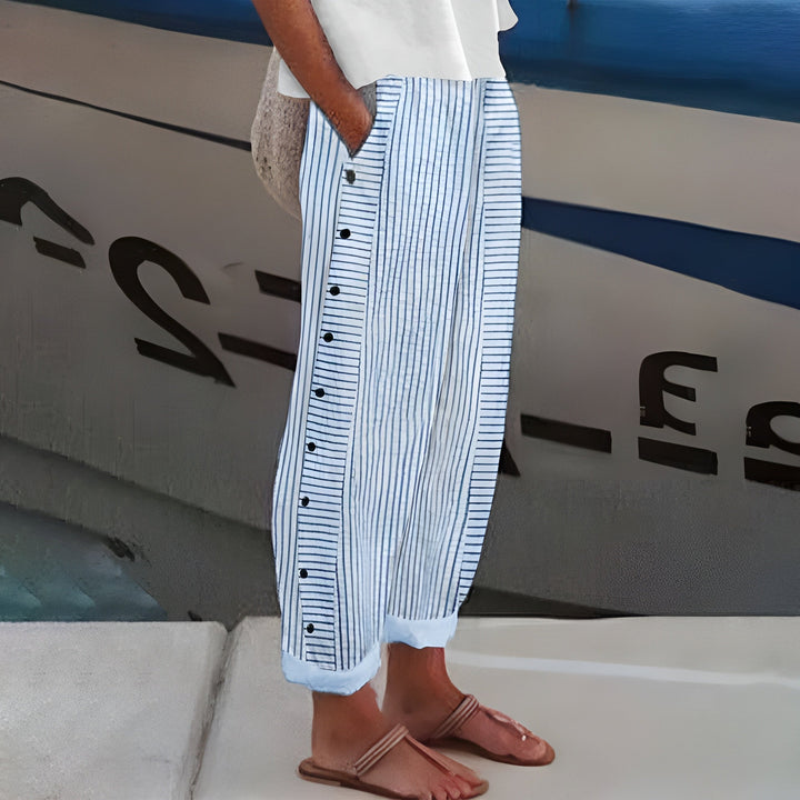 Irylle | Striped Everyday Pants