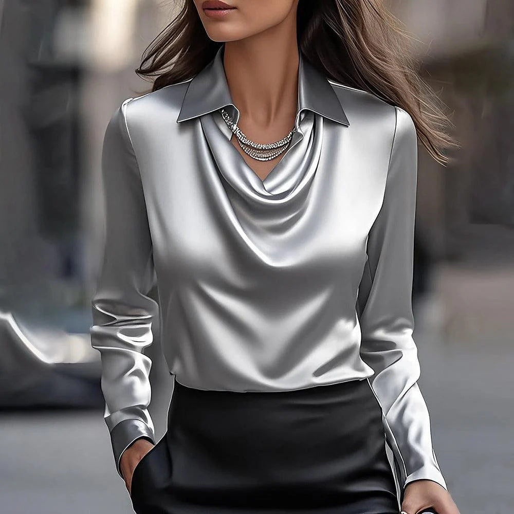 Rebecca | Cowl Neck Blouse