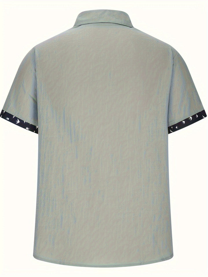 Jake | Contrast Trim Shirt