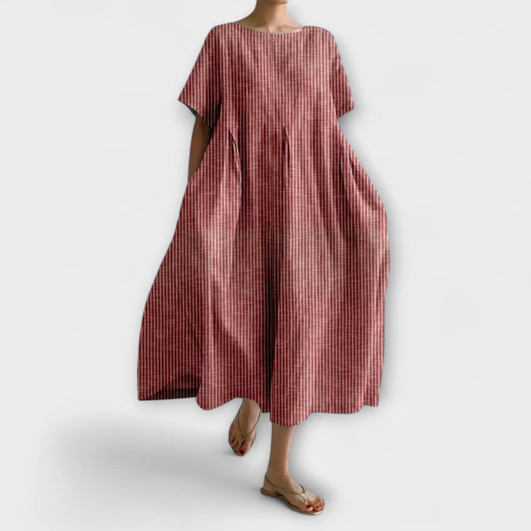 Angela | Striped Long Casual Dress