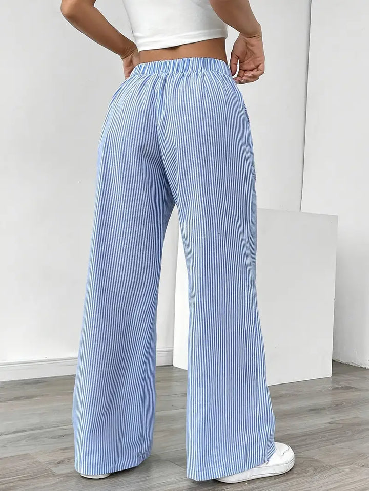 Niki | Vertical Stripe Pants