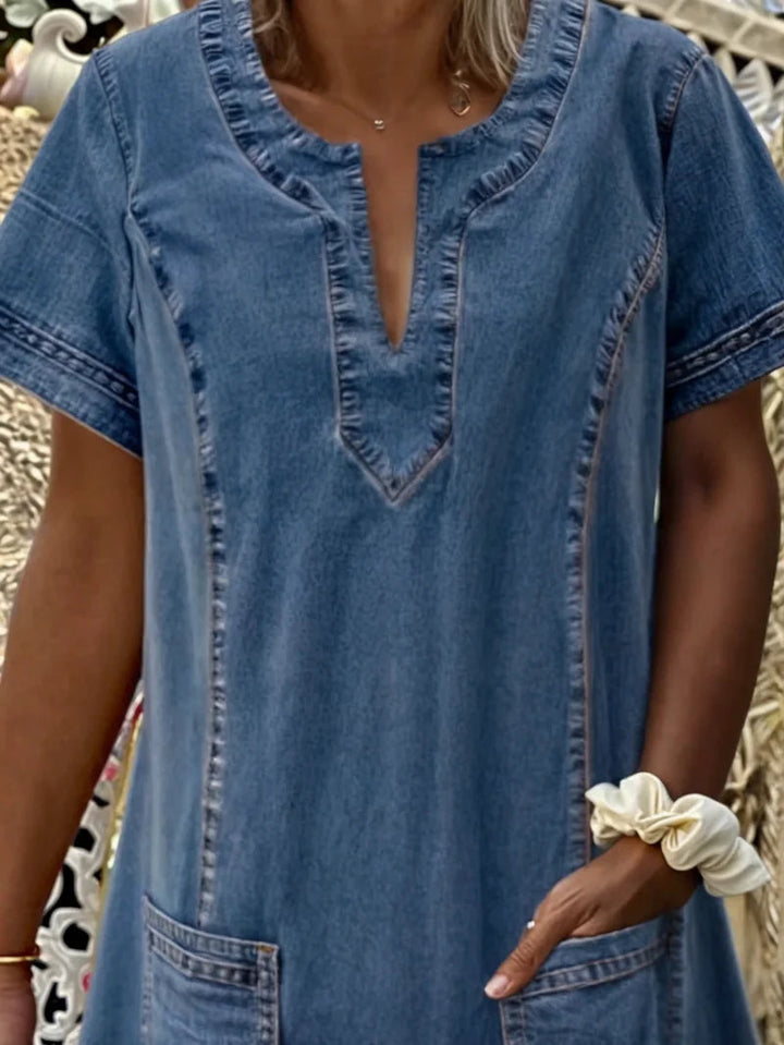 Sofia | Effortless Denim Dress