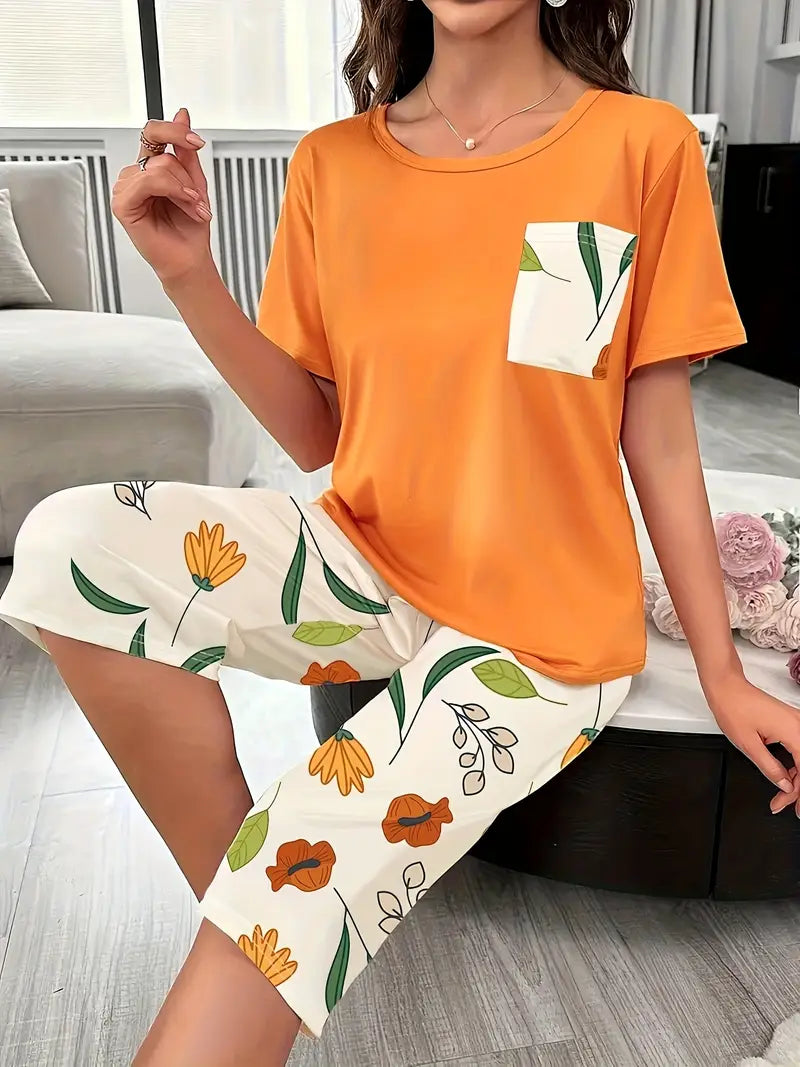 Kendra | Floral Loungewear Set
