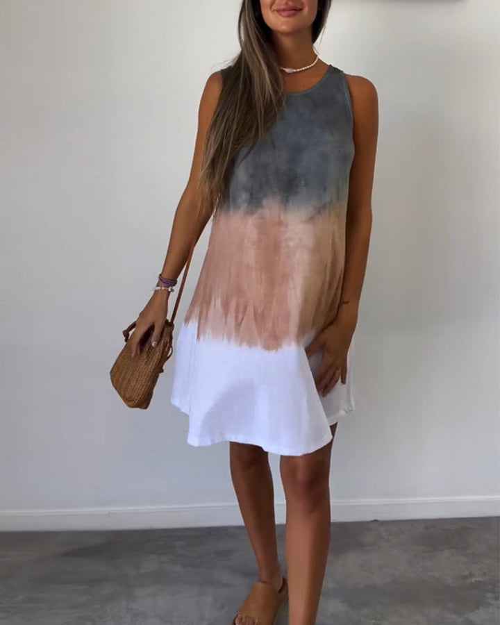 Liliana | Casual Gradient Dress