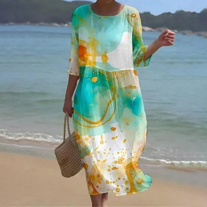 Kaye | Elegant Floral Dress