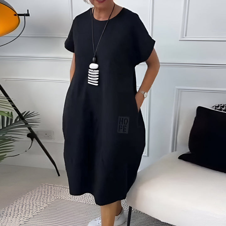 Laura | Solid Comfortable Dress