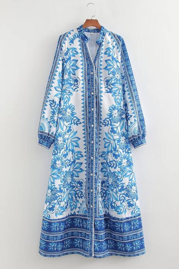 Linde | Chic Button-Down Dress
