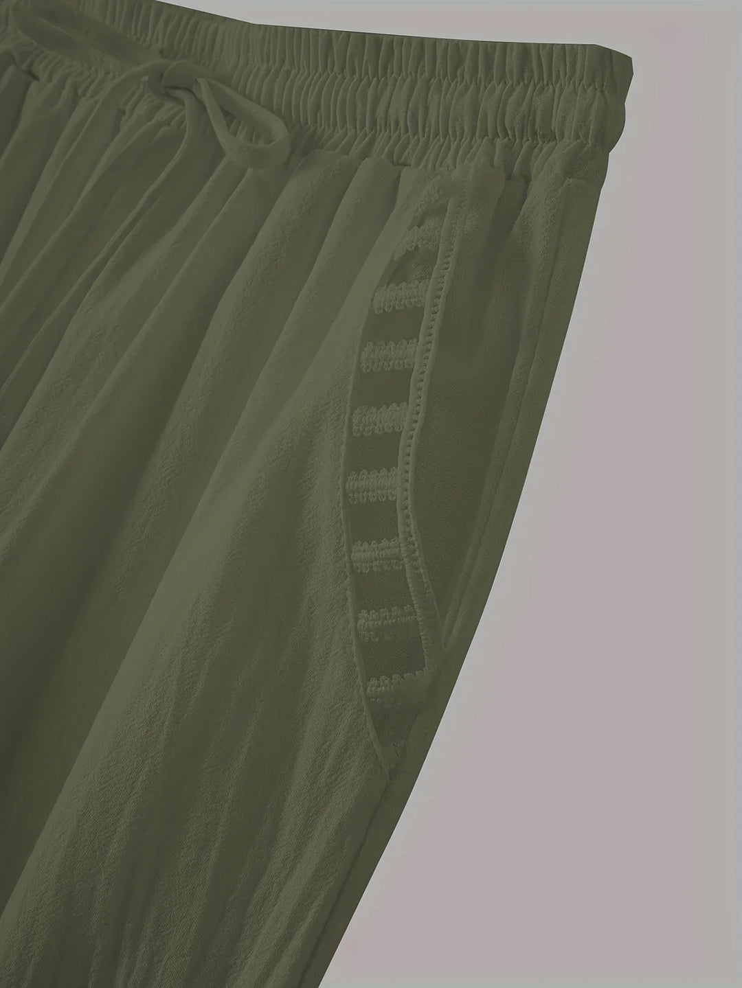 Hazel | Hollow Out Trim Pants