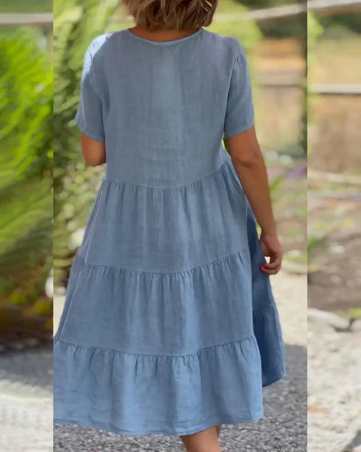 Brittany | Casual Summer V-neck Dress