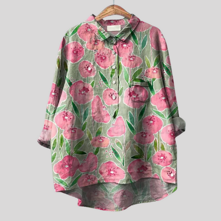 Zaida | Vintage Floral Blouse