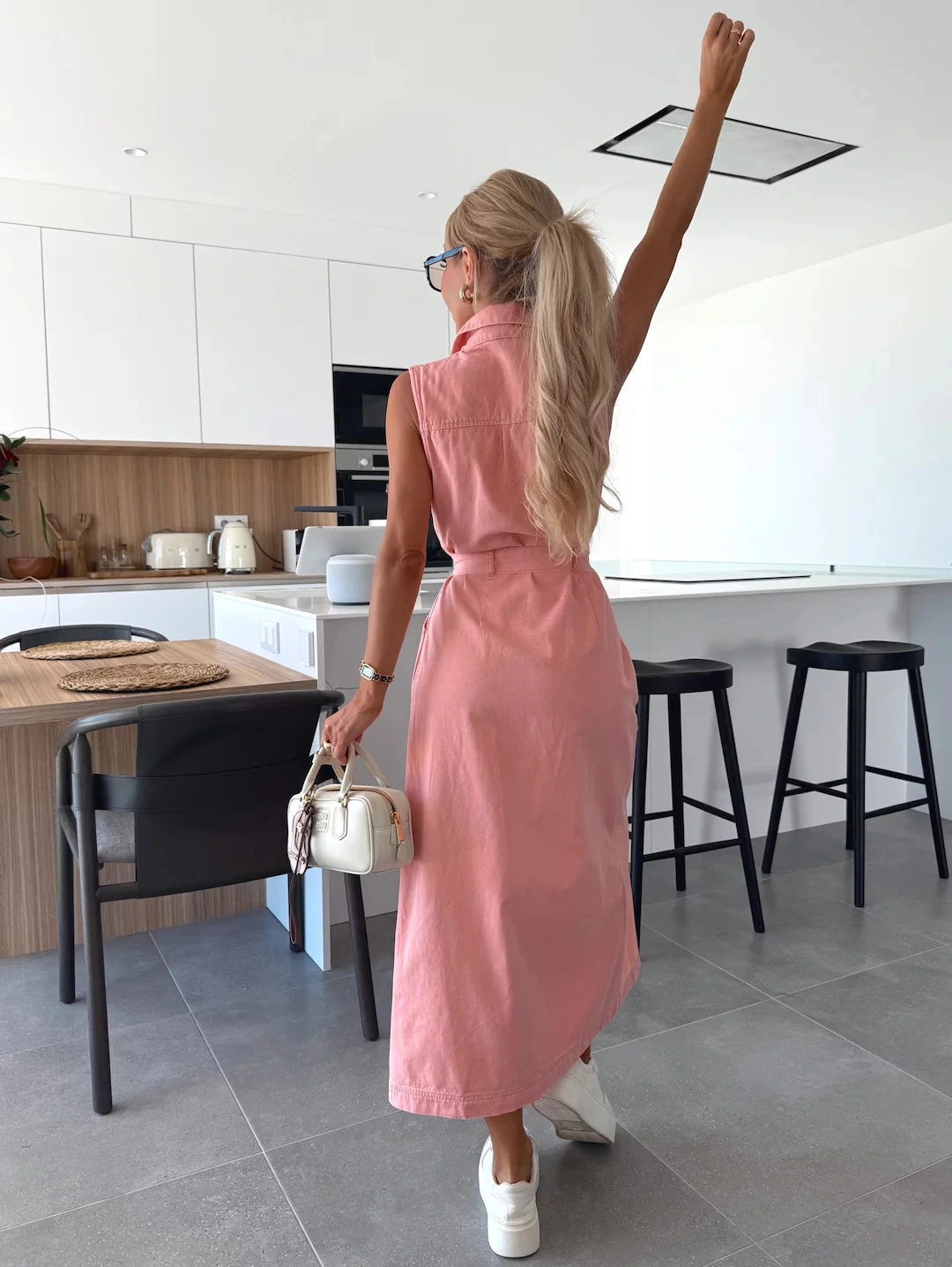 Jane | Effortless Maxi Denim Dress