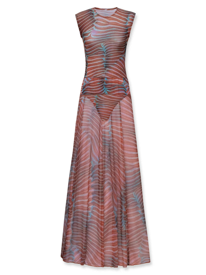Jessika | Sheer Two-Piece Skirt Set