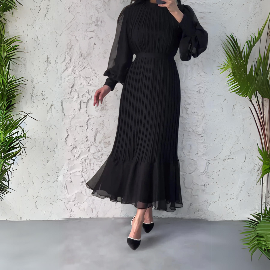 Gabriella | Pleated Elegant Dress