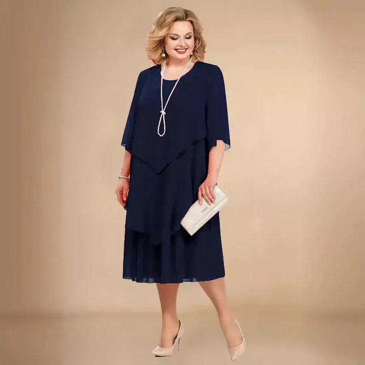 Edenaline | Timeless Layered Elegance Dress