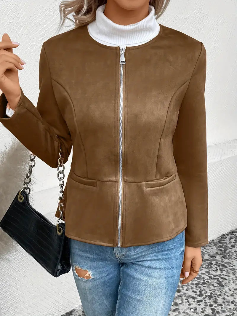 Roxanne | Jacket with Zipper