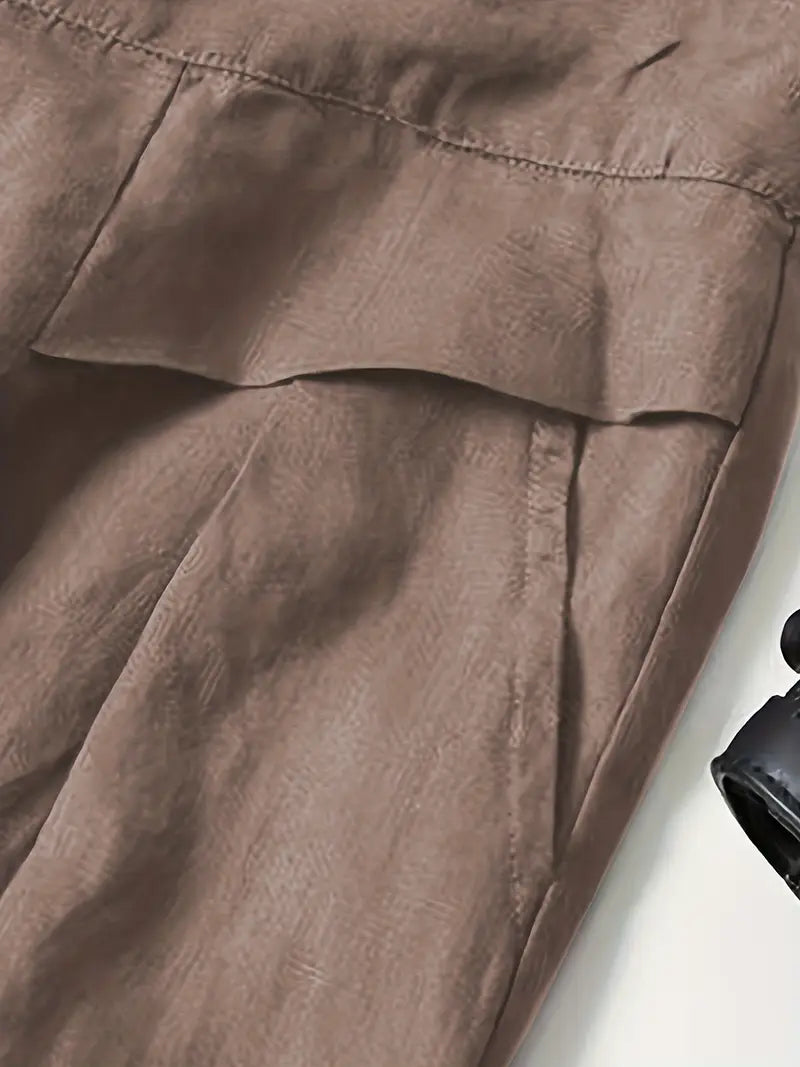 Janelle | Wide Leg Solid Pants