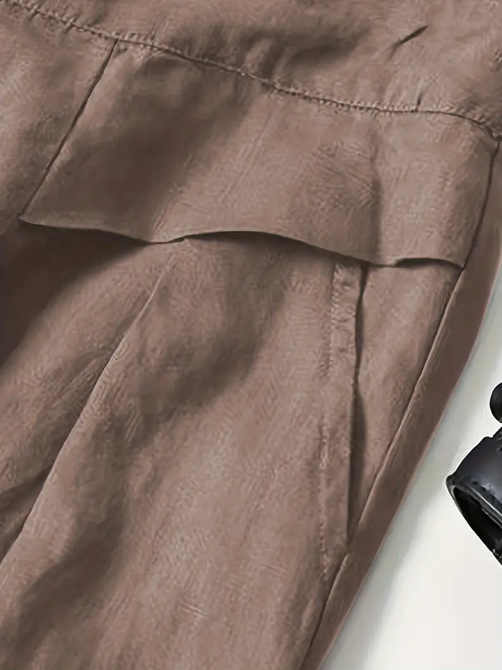 Janelle | Wide Leg Solid Pants