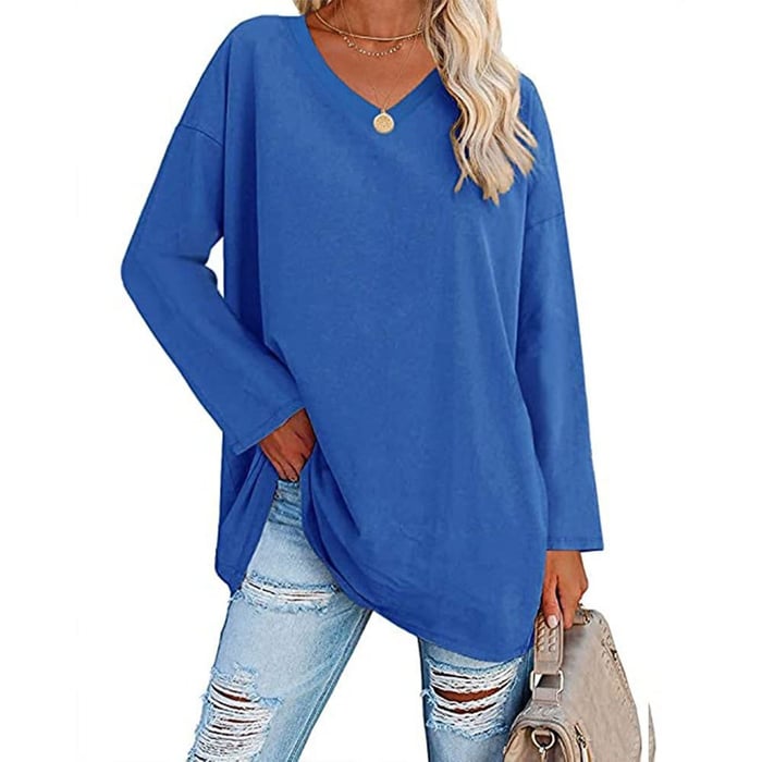 Shireen | V-Neck Long Sleeve Top