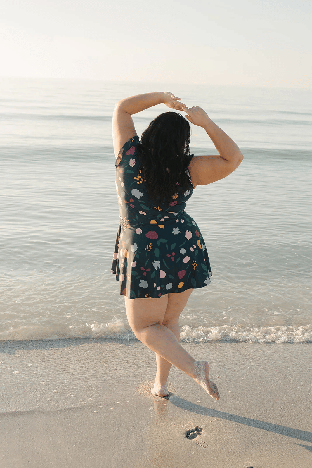 Shenna | Ruffle V-Neck Swimsuit